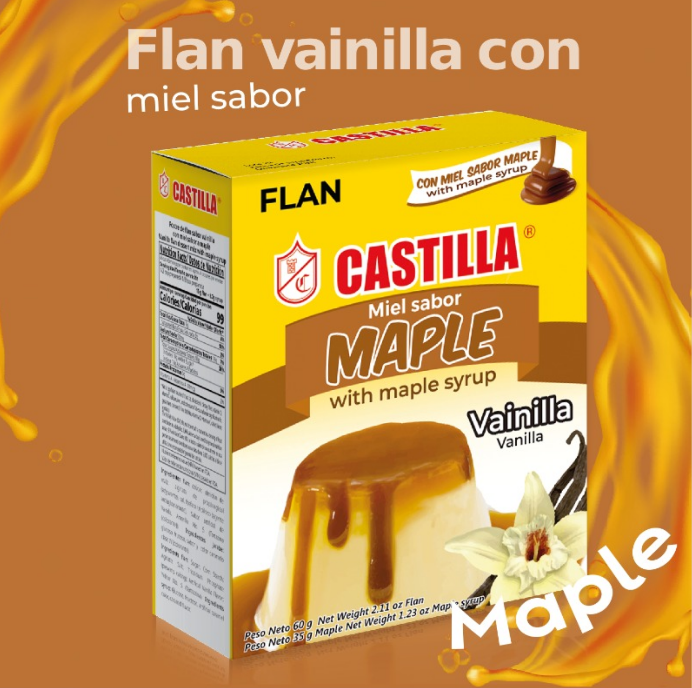 Flan de Vainilla 60g